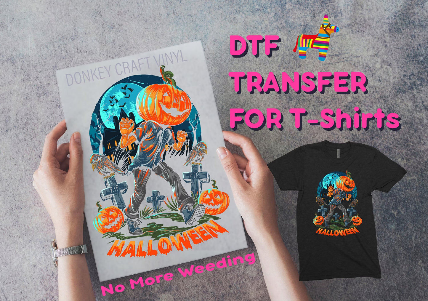 Custom Made Direct to Film Prints