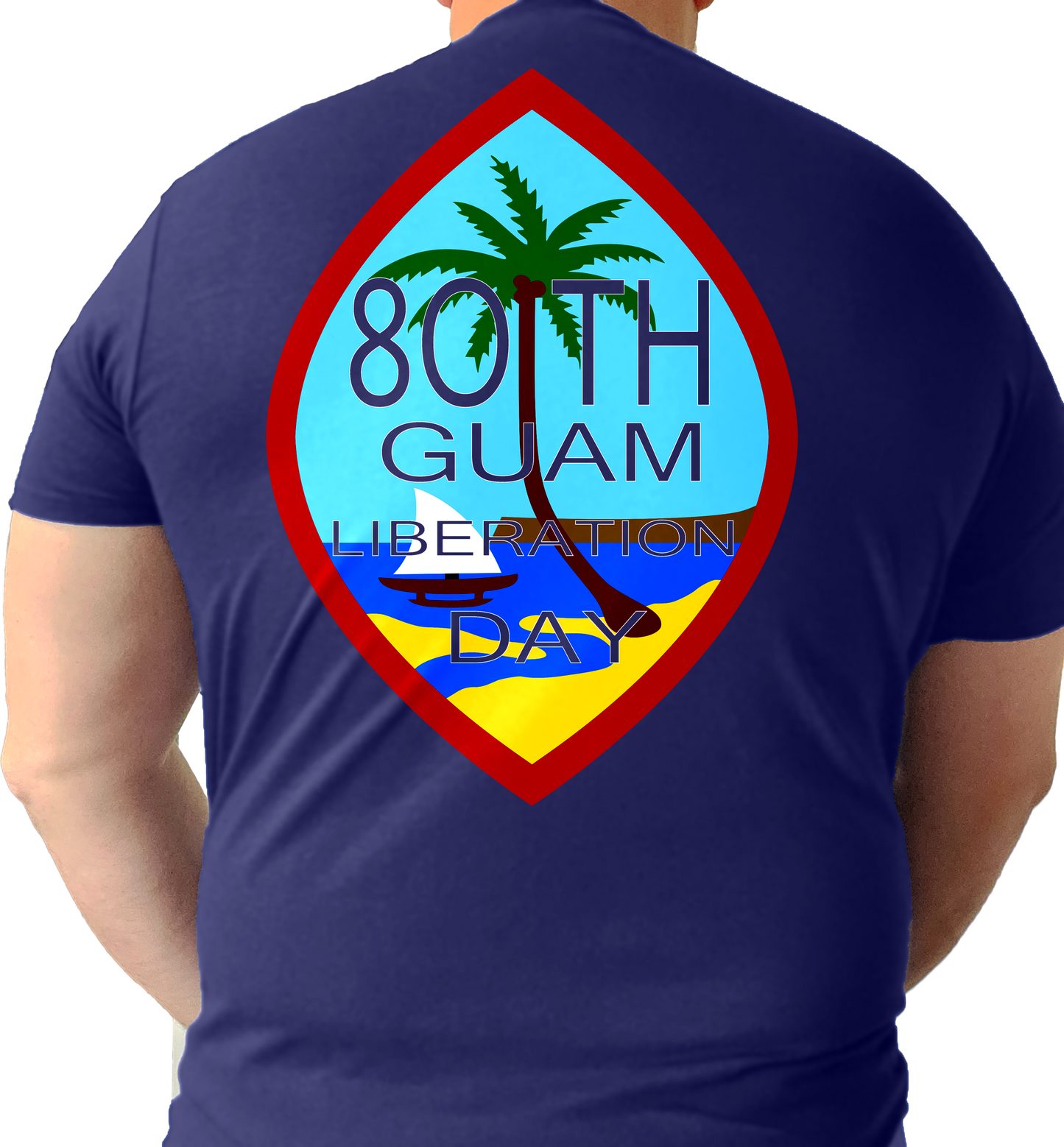 80th Guam Liberation Seal Design